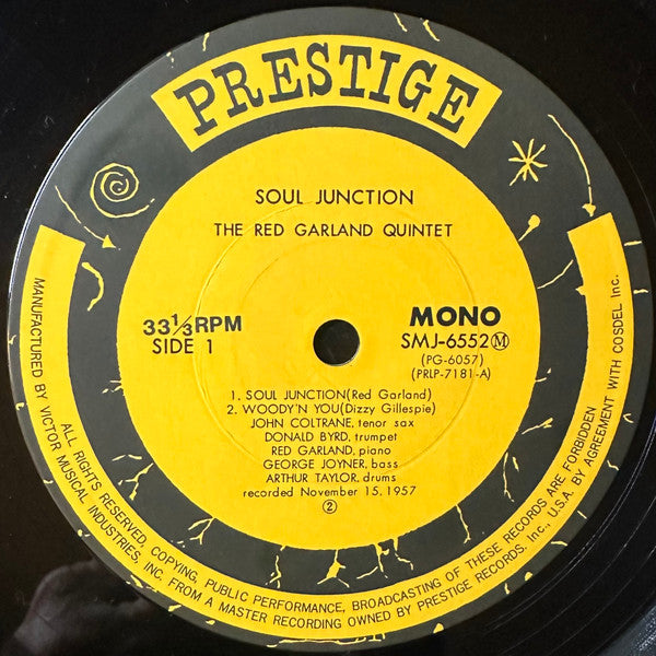 The Red Garland Quintet Featuring John Coltrane And Donald Byrd – Soul Junction, image 4
