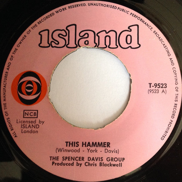 The Spencer Davis Group – This Hammer / Let Me Down Easy, image 2