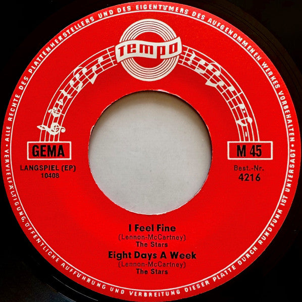 The Stars – The Last Time / No Reply / I Feel Fine / Eight Days A Week, image 4