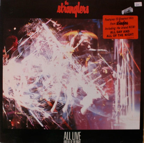 Front cover of The Stranglers – All Live And All Of The Night, Epic, Europe, 1988