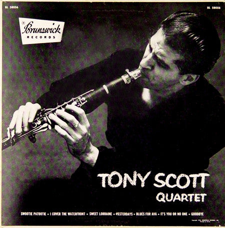 Front cover of Tony Scott Quartet – Tony Scott Quartet, Brunswick, US, 1954