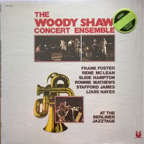 Front cover of The Woody Shaw Concert Ensemble / Frank Foster, Rene McLean, Slide Hampton, Ronnie Mathews, Stafford James, Louis Hayes – At The Berliner Jazztage, Muse Records, US, 1977