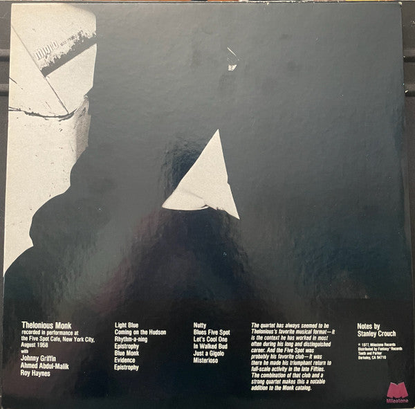Thelonious Monk – At The Five Spot, image 4