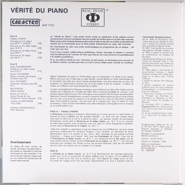 Théodore Paraskivesco – Vérité Du Piano, image 2