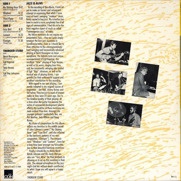 Thorgeir Stubø – Jazz Alive, image 2