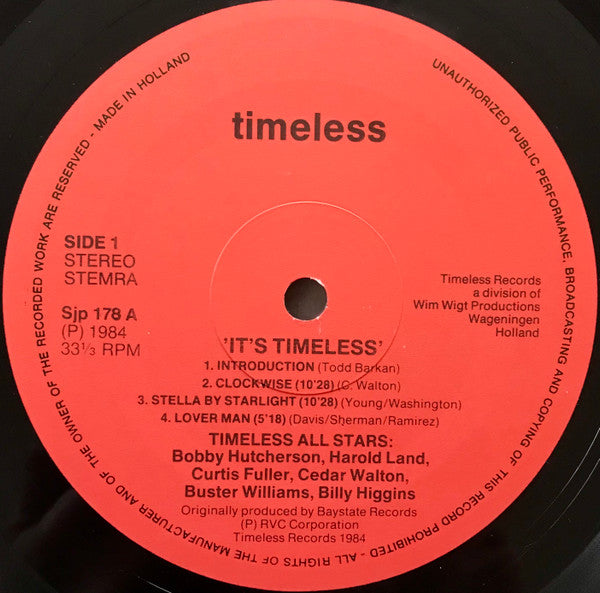 Timeless All Stars – It's Timeless (Recorded Live At Keystone Korner), image 3