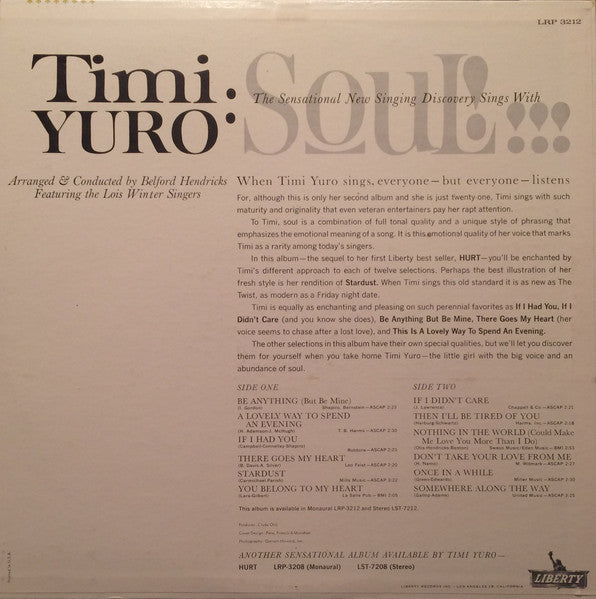 Timi Yuro – Soul!, image 2