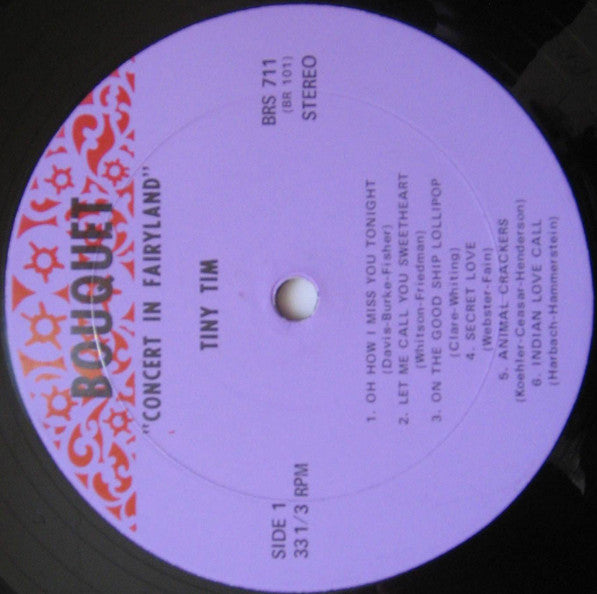 Tiny Tim – With Love And Kisses From Tiny Tim / Concert In Fairyland, image 3