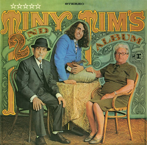 Front cover of Tiny Tim – Tiny Tim's 2nd Album, Reprise Records, Germany, 1969