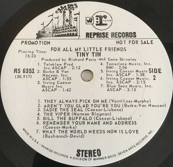 Tiny Tim – For All My Little Friends, image 3