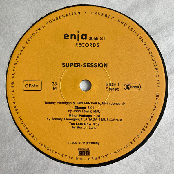 Tommy Flanagan, Red Mitchell, Elvin Jones – Super-Session, image 3