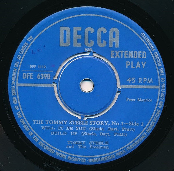 Tommy Steele And His Steelmen – The Tommy Steele Story No. 1, image 4