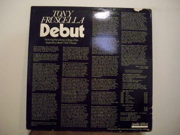 Tony Fruscella – Debut, image 4