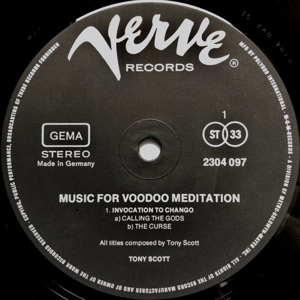 Tony Scott – Music For Voodoo Meditation, image 3