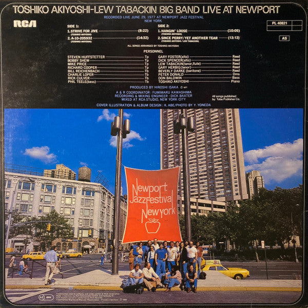 Toshiko Akiyoshi-Lew Tabackin Big Band – Live At Newport, image 2