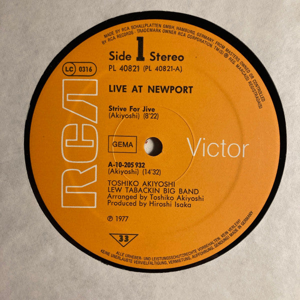 Toshiko Akiyoshi-Lew Tabackin Big Band – Live At Newport, image 3