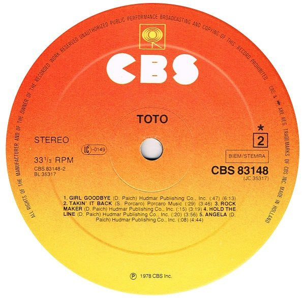 Toto – Toto, image 4