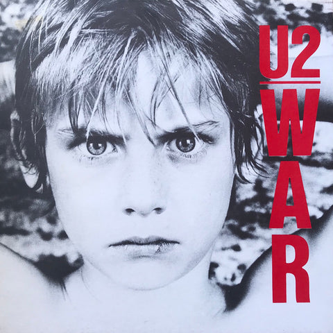 Front cover of U2 – War, Island Records, Scandinavia, 1983