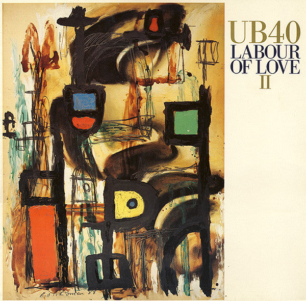 Front cover of UB40 – Labour Of Love II, DEP International, Europe, 1989