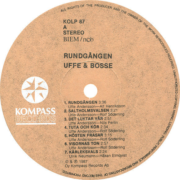 Uffe & Bosse Andersson – Rundgången, image 3