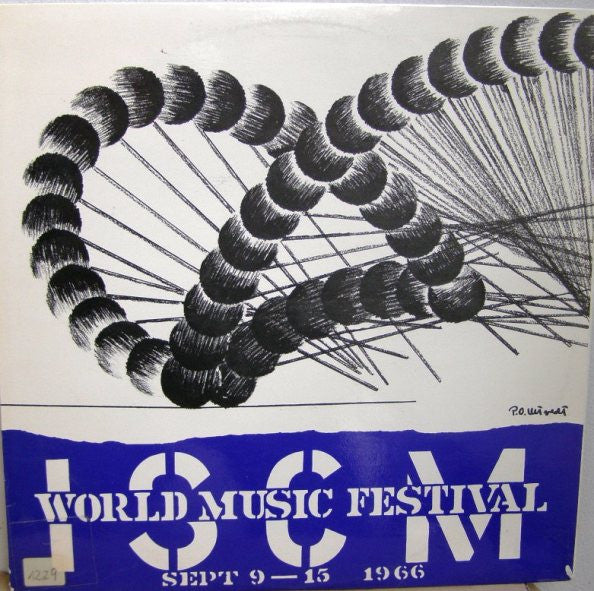 Front cover of Various – ISCM World Music Festival Sept 9-15 1966, Phono Suecia, Sweden, 1966