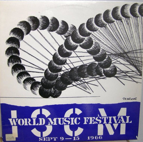 Front cover of Various – ISCM World Music Festival Sept 9-15 1966, Phono Suecia, Sweden, 1966