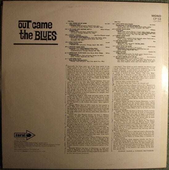 Various – Out Came The Blues, image 2