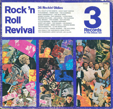 Front cover of Various – Rock'n Roll Revival, Pickwick, US