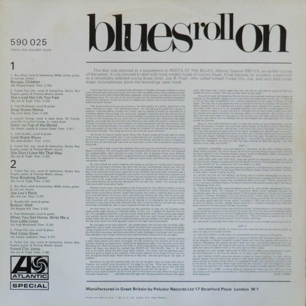 Various – Blues Roll On, image 2
