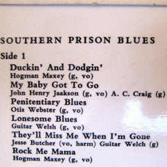 Various – Southern Prison Blues, image 3