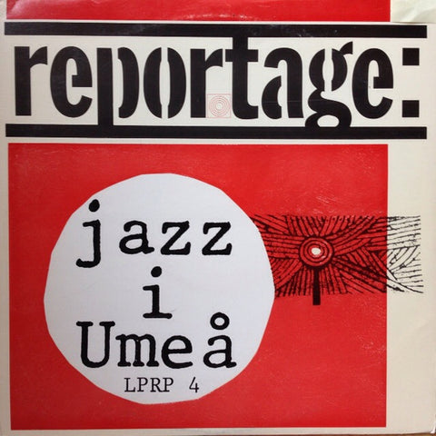 Front cover of Various – Jazz I Umeå, Expo Norr, Sweden, 1971