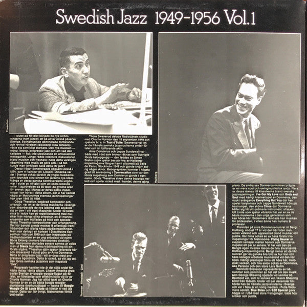 Various – Siesta - Swedish Jazz 1949-1956 Vol. 1, image 2