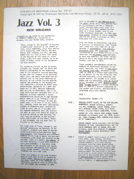 Various – Jazz Volume 3: New Orleans, image 4