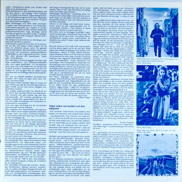 Various – Music In Sweden 7: Alternative Instrumental Music, image 5