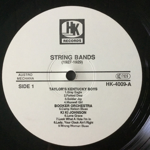 Various – String Bands (1927-1929), image 3