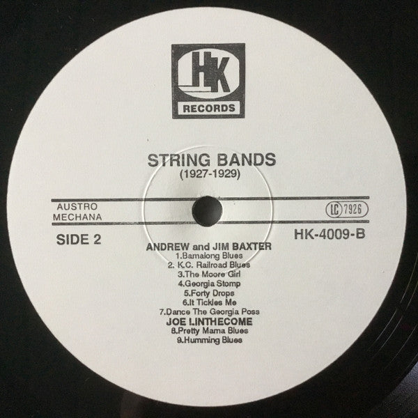Various – String Bands (1927-1929), image 4