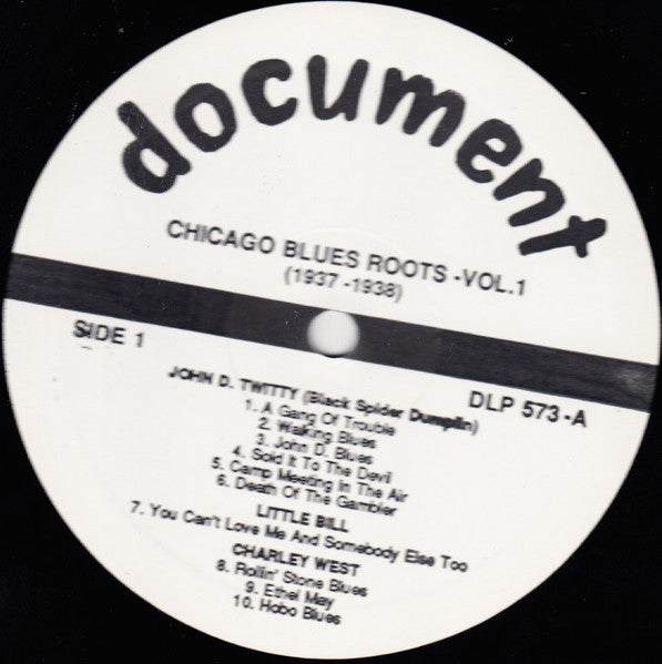 Various – Chicago Blues Roots Vol. 1 (1937-1938), image 3