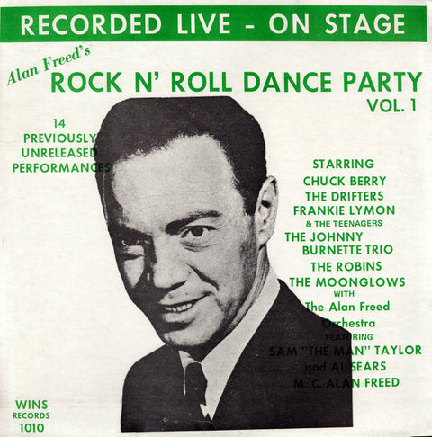 Front cover of Various – Alan Freed's Rock N' Roll Dance Party Vol. 1, WINS