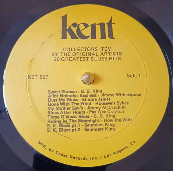 Various – 20 Greatest Blues Hits - By Original Artists, image 4