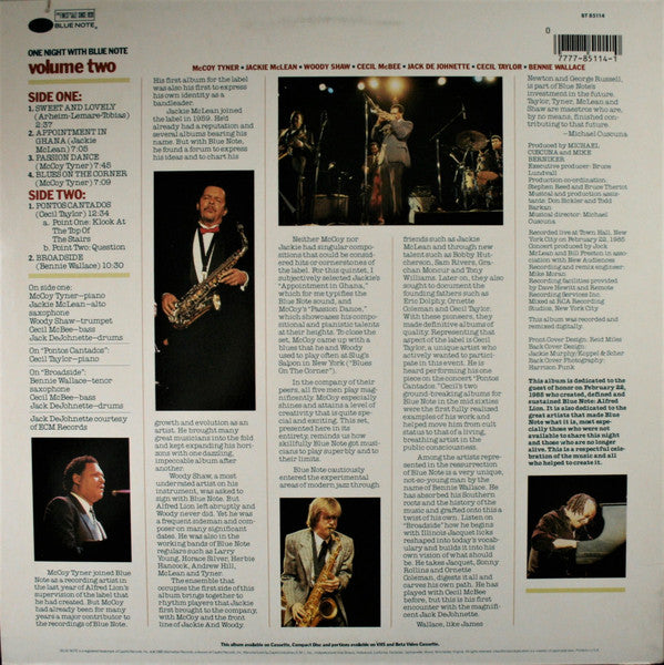 Various – One Night With Blue Note Volume 2, image 2