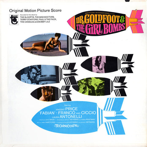 Front cover of Various – Dr. Goldfoot & The Girl Bombs, Tower, US, 1966