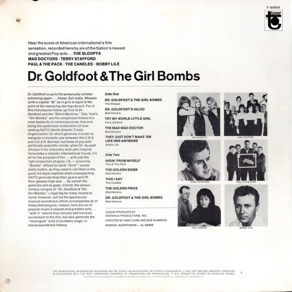 Various – Dr. Goldfoot & The Girl Bombs, image 2