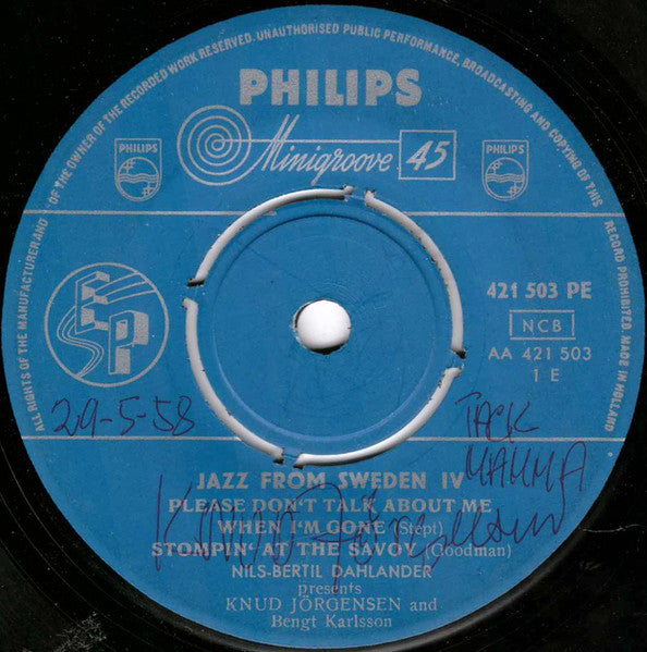 Various – Jazz From Sweden 4, image 3