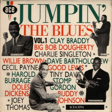 Front cover of Various – Jumpin' The Blues Vol. 1, Ace, Germany, 1984