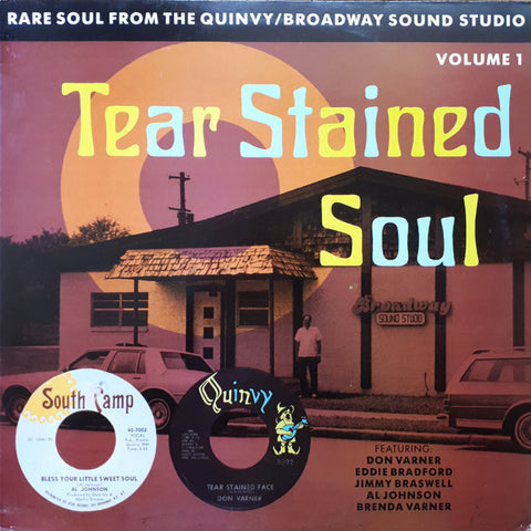 Front cover of Various – Tear Stained Soul, Charly R&B, UK, 1989