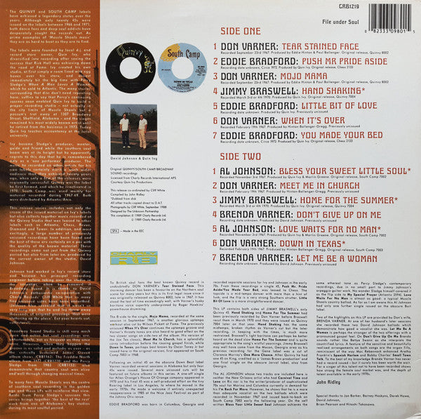 Various – Tear Stained Soul, image 2