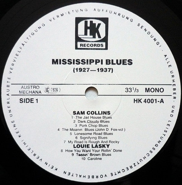 Various – Mississippi Blues (1927-1937), image 3