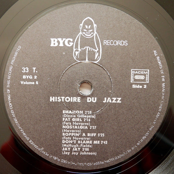 Various – History Of Jazz Vol. 5, image 4