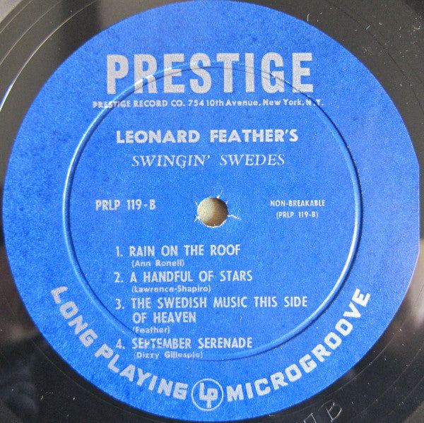 Various – Leonard Feather's Swingin' Swedes, image 4