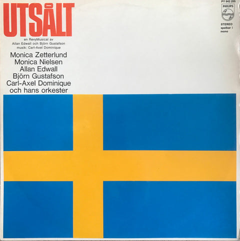 Front cover of Various – Utsålt, Philips, Sweden, 1966